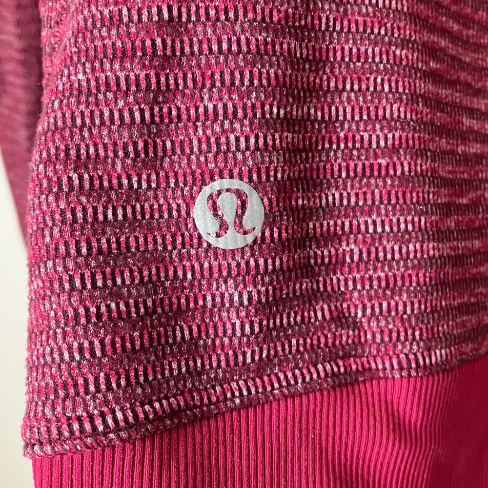 Lululemon Runderful Half Zip in Berry Rumble - Picture 11 of 12